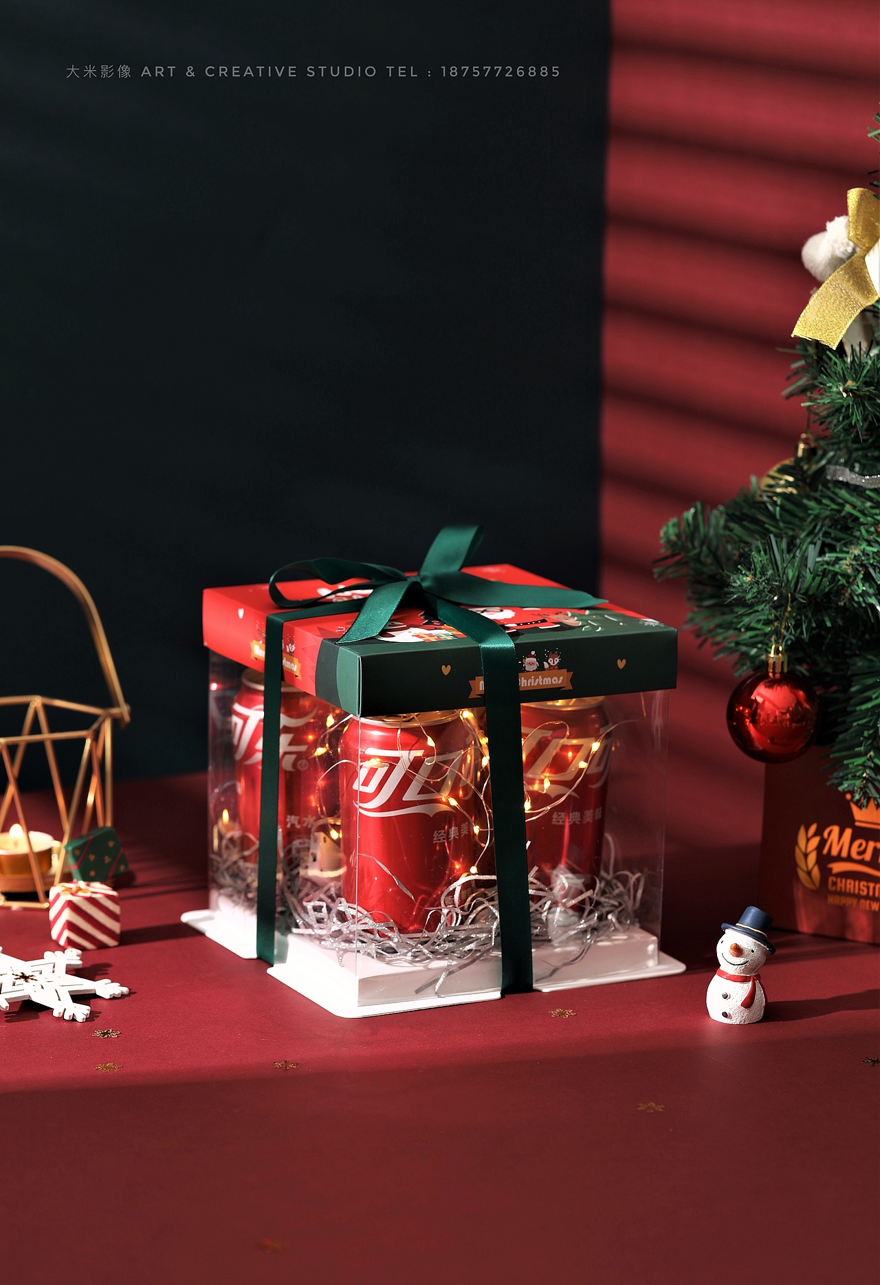圣诞🎄系列产品透明蛋糕盒礼盒包装拍摄（图ZMjc5NTk4NTky） - 产品摄影 - 站酷设计师大米影像原创素材 - 站酷ZCOOL