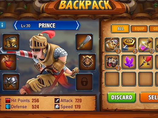 尝试做了一个欧美风游戏练习