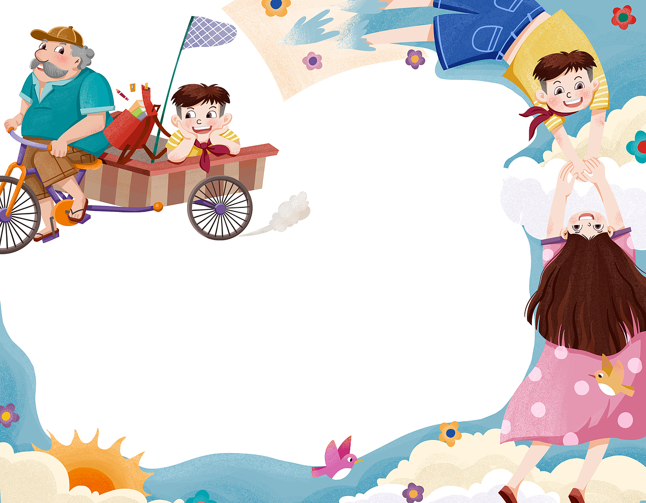 【儿童杂志】一组儿童杂志内页对页展示（图ZMjYzMzIxODY0） - 儿童插画 - 站酷设计师小丛冢雉原创素材 - 站酷ZCOOL