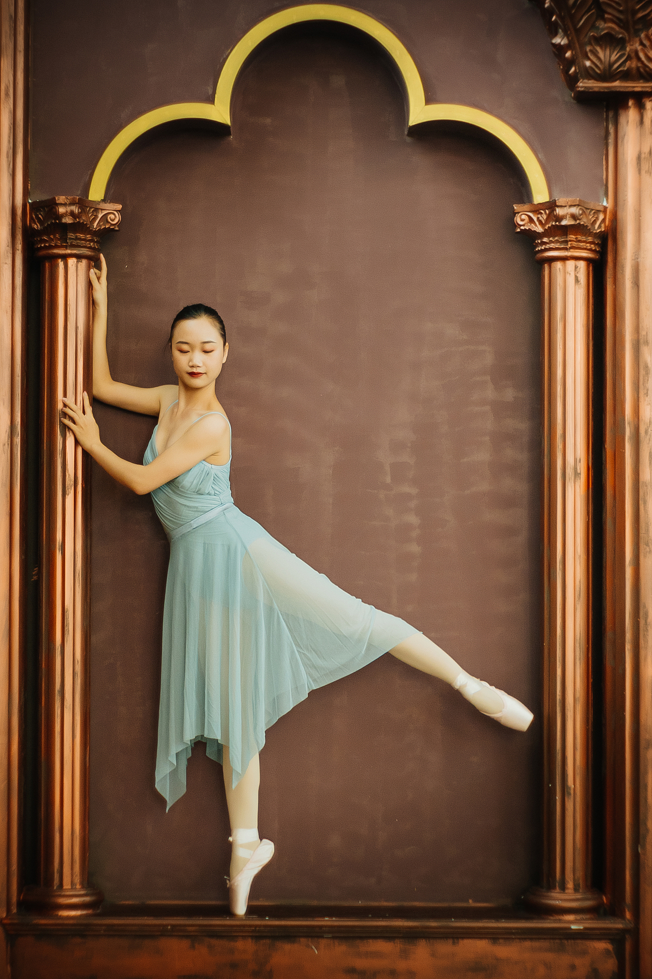 羽·芭蕾·舞者 人像摄影