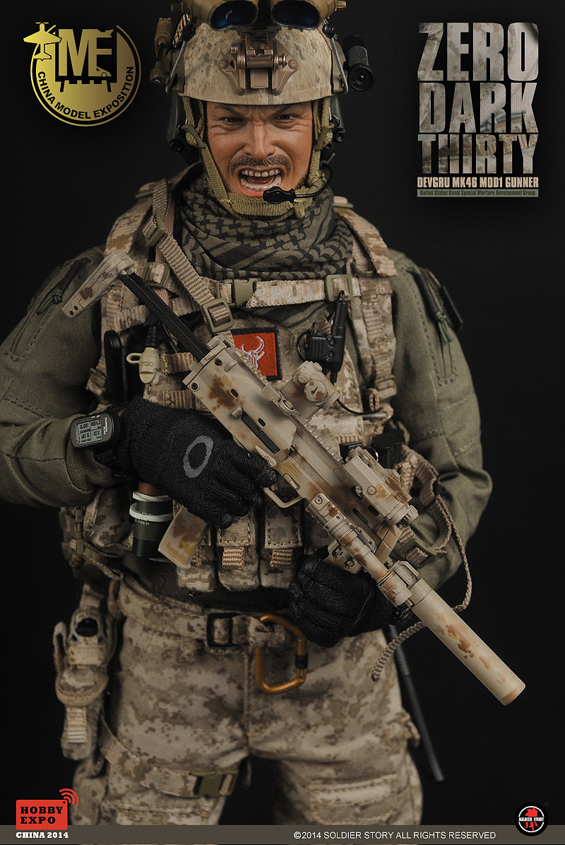 美军DEVGRU- MK46 MOD1机鎗手 -猎杀本拉登（图ZMTExMDE5Mzgw） - 手办/模玩 - 站酷设计师SoldierStory原创素材 - 站酷ZCOOL