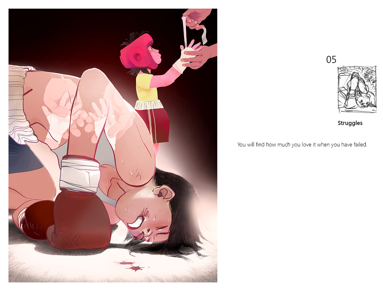 【插画】The Boxing Life