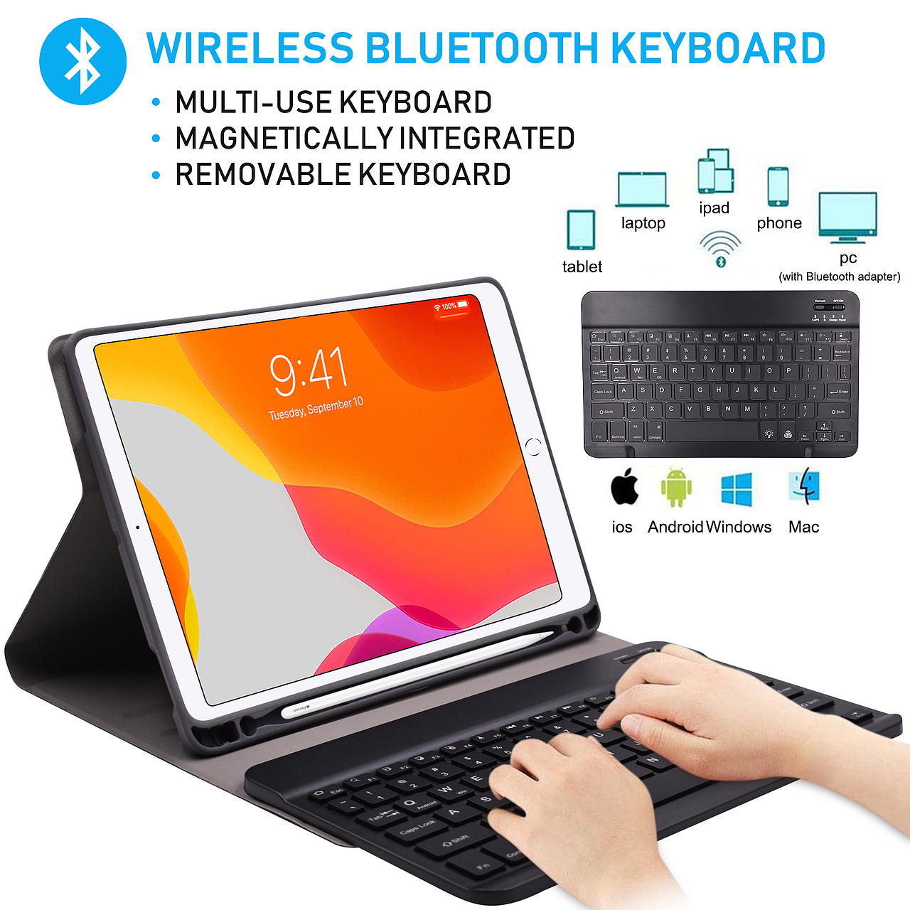 亚马逊 9.7寸发光键盘