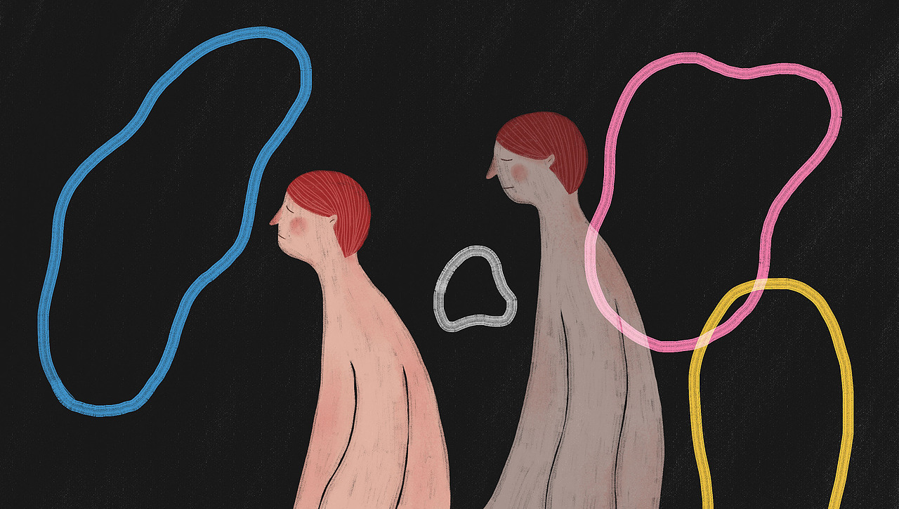 梦游（图ZMTA3ODA1MDA0） - 艺术插画 - 站酷设计师肉干蛋原创素材 - 站酷ZCOOL