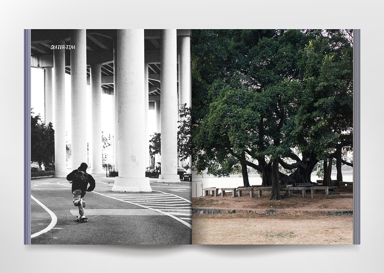 滑板摄影画册《city skatelife》下