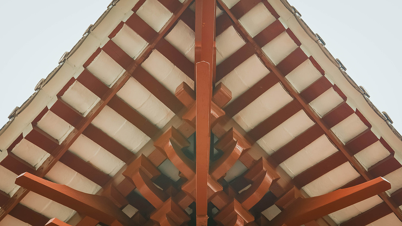 广州农讲所「明孔庙/清学宫」朱墙黄瓦（图ZMjY5MTUyMDQw） - 环境/建筑摄影 - 站酷设计师北纬91度原创素材 - 站酷ZCOOL