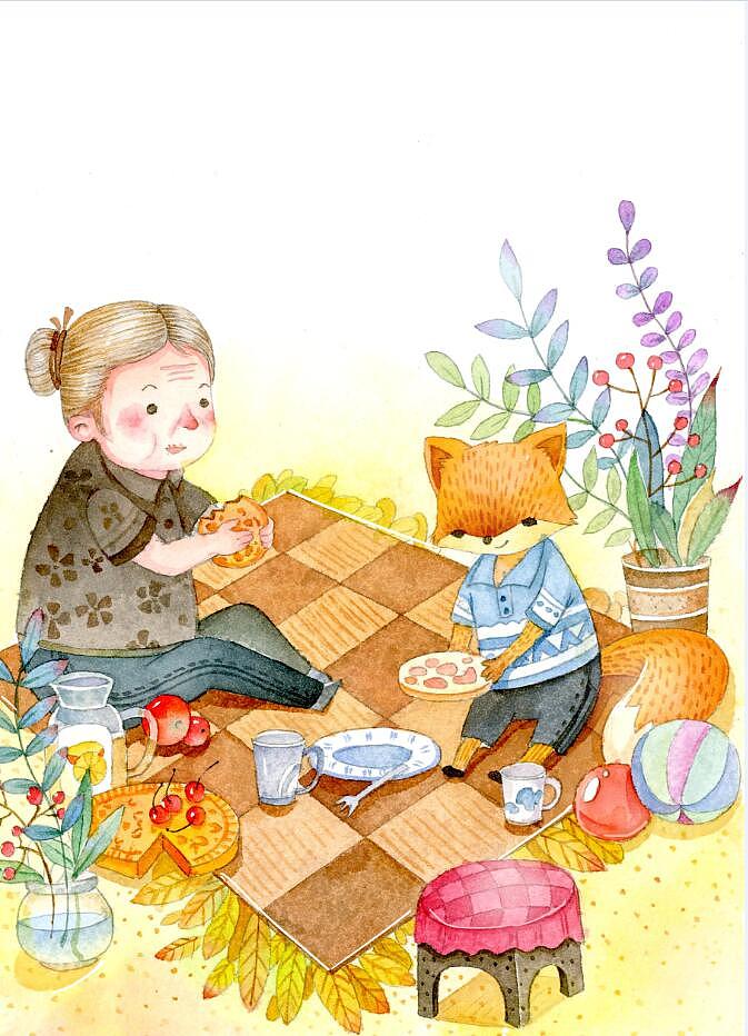 儿童插图（图ZMTY3OTI5ODk2） - 儿童插画 - 站酷设计师鸿飛插画原创素材 - 站酷ZCOOL