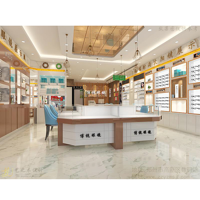 眼镜店装修设计（图ZMTEyMzA1MzA4） - 建筑/空间 - 站酷设计师眼镜店装修08原创素材 - 站酷ZCOOL