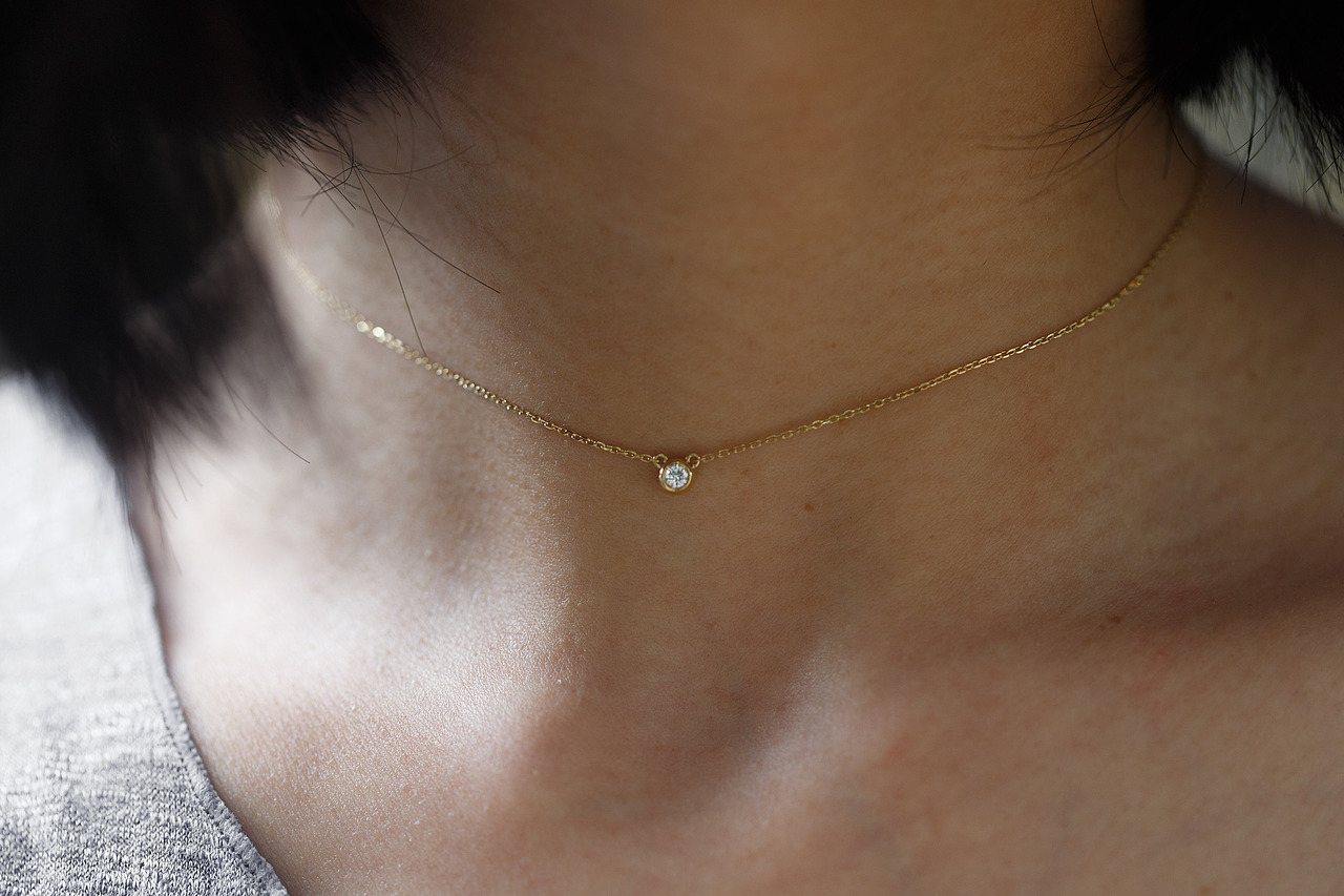 客片|choker项链拍摄