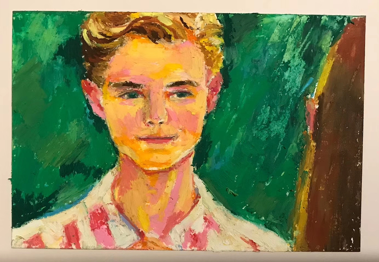 油画棒电影插画（图ZMjA2ODY0NjI4） - 其他 - 站酷设计师三文鱼干原创素材 - 站酷ZCOOL