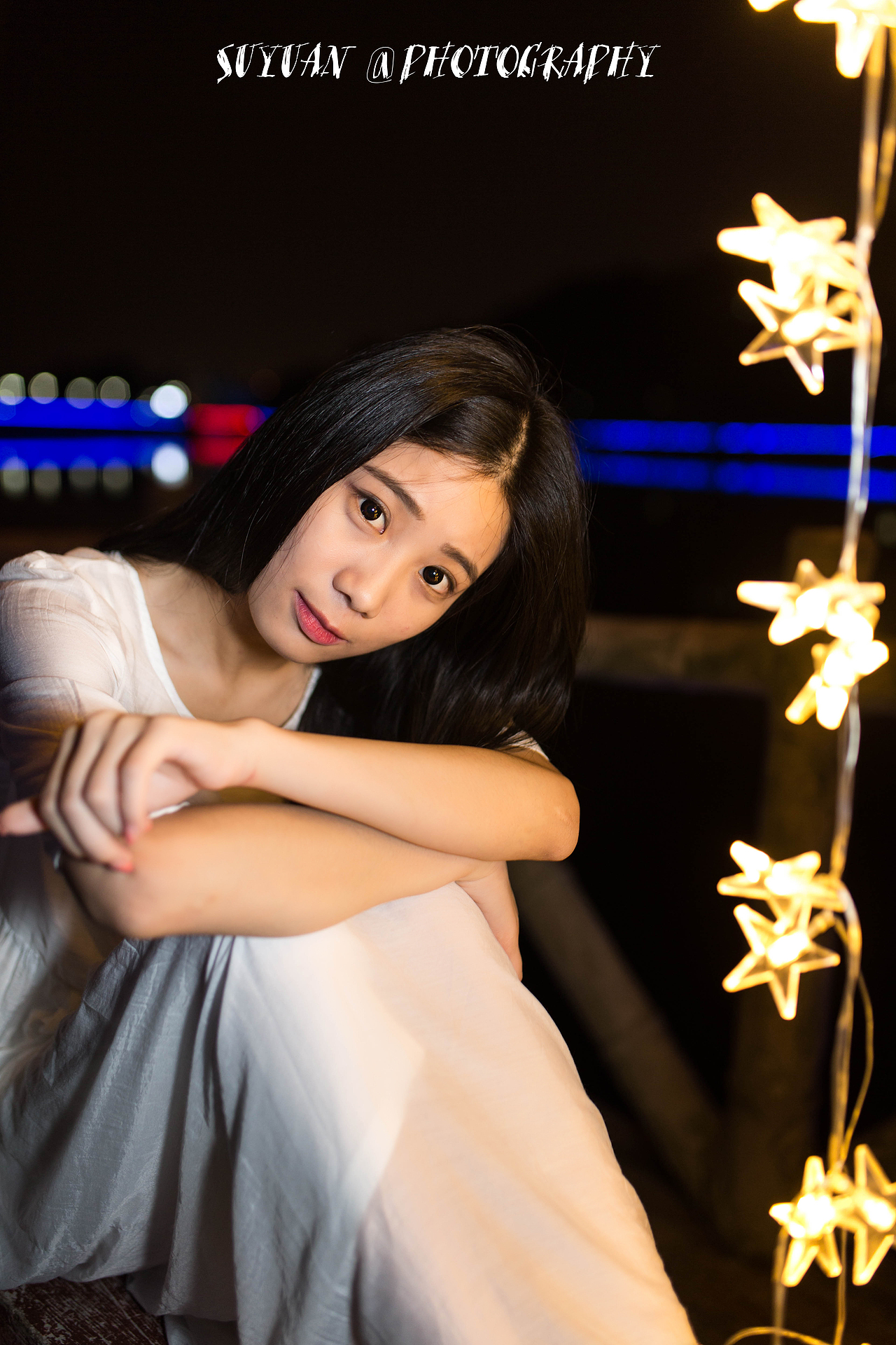 夜景人像孙晓涵