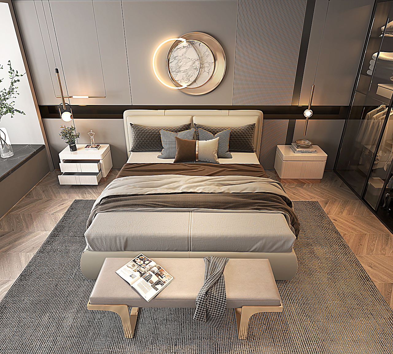 轻奢家具设计—NELLA|卧室生活空间（图ZMjkwNjk1NzYw） - 生活用品 - 站酷设计师万吨黄金原创素材 - 站酷ZCOOL