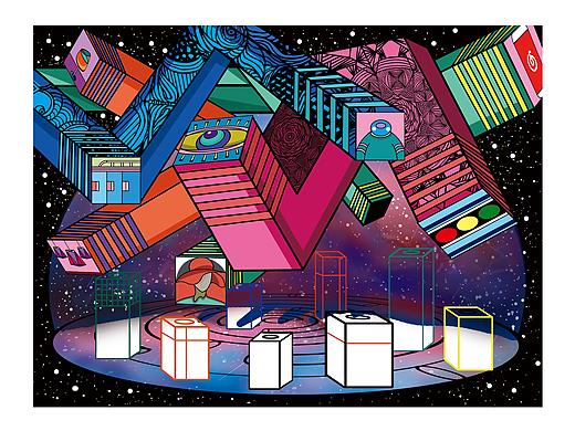 《社会形态艺术探索》—— 一平方公里