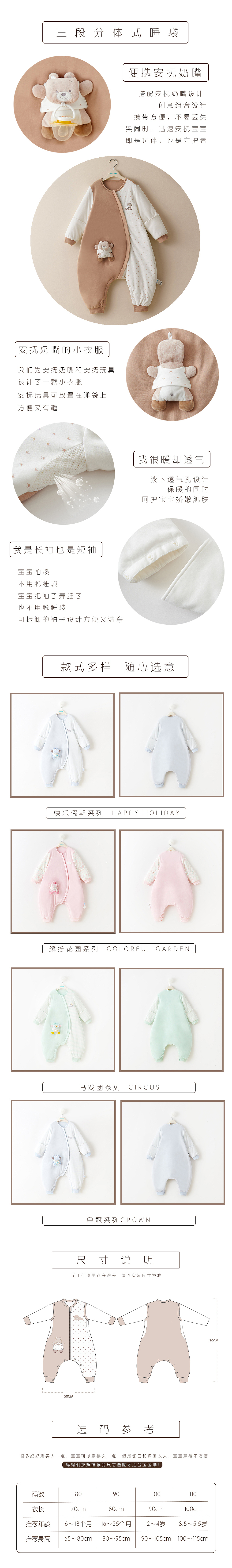 婴儿用品 产品摄影+详情页模板设计