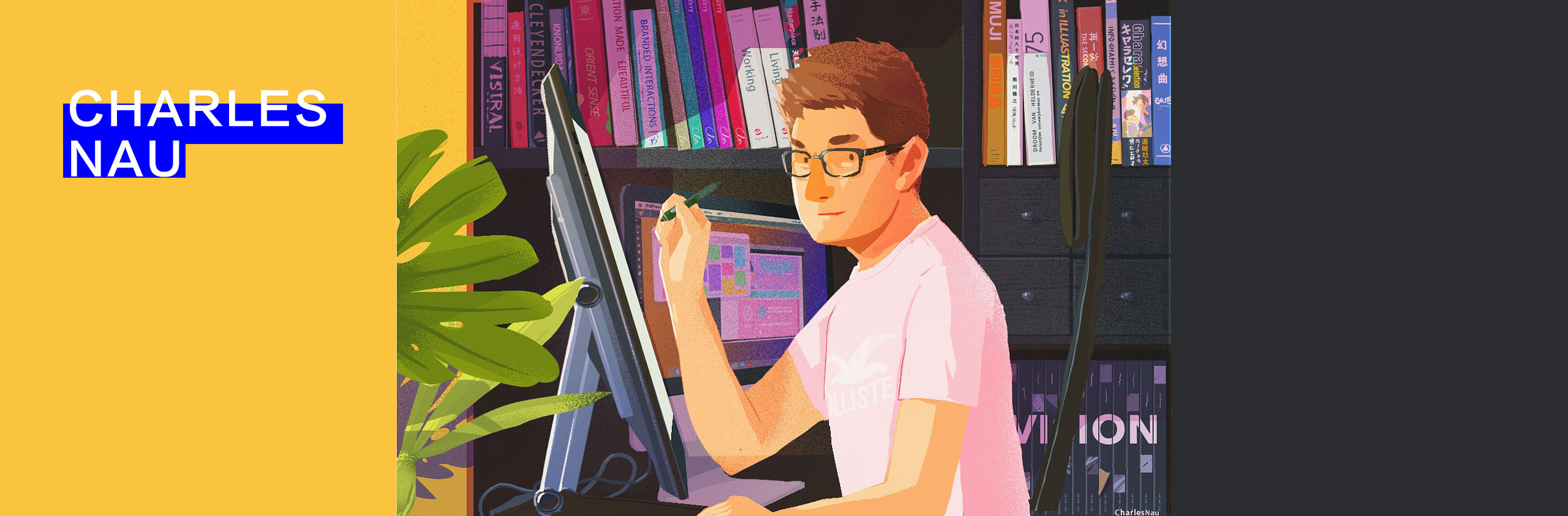 CharlesNau的个人主页（背景预览） - 主页背景设置 - 站酷设计师CharlesNau原创素材 - 站酷ZCOOL