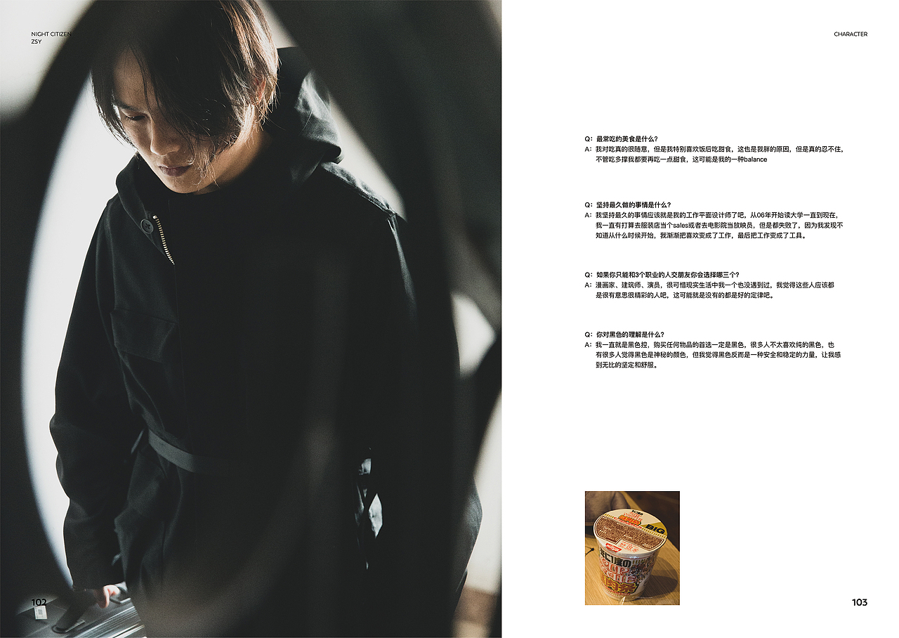 NOCTURNALS独立杂志N ( ) S MAGAZINE ISSUE01(图ZMTg1NDc5NjM2) - 书籍/画册 - 站酷设计师ETHAN_CHOU原创素材 - 站酷ZCOOL