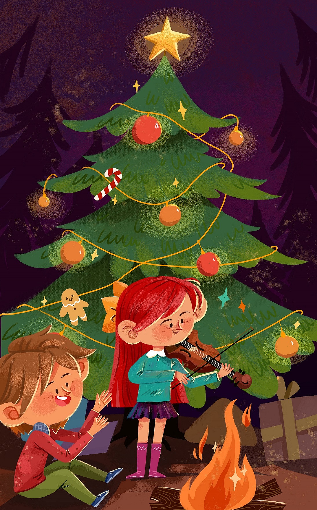 迟了很久的圣诞图（图ZMjQxNzA5Mjky） - 儿童插画 - 站酷设计师林小非原创素材 - 站酷ZCOOL
