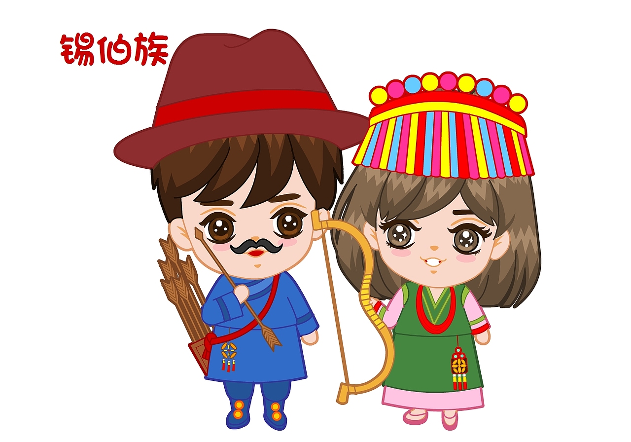 分布区域:辽宁、吉林、黑龙江、新疆等地
人口:17万余人 主要语言:锡伯族语