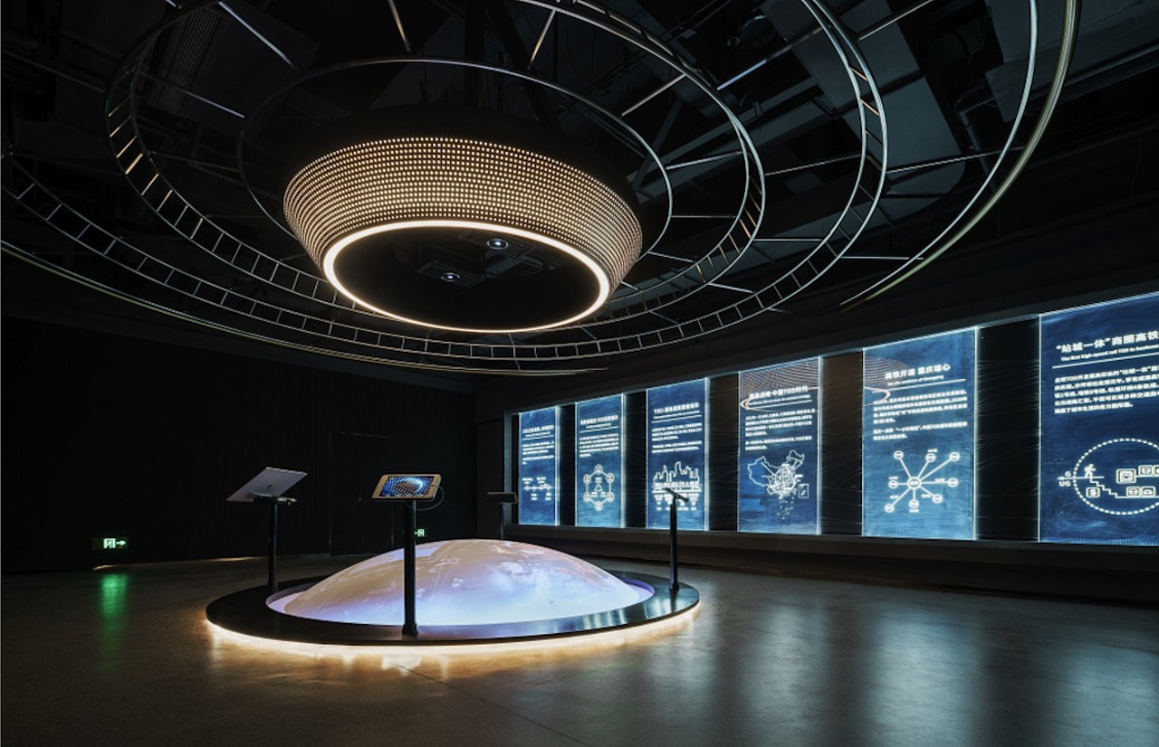 重庆龙湖光年tod展厅——丝路视觉出品