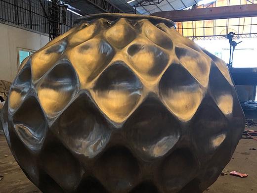 酒坛雕塑 不锈钢酒坛景观雕塑