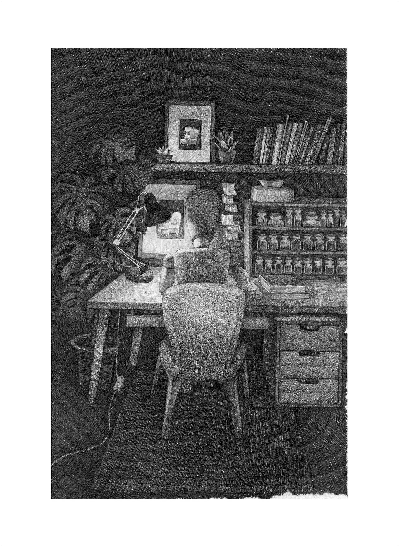 静（图ZNTU2MzI0MjA=） - 艺术插画 - 站酷设计师白芷之事原创素材 - 站酷ZCOOL