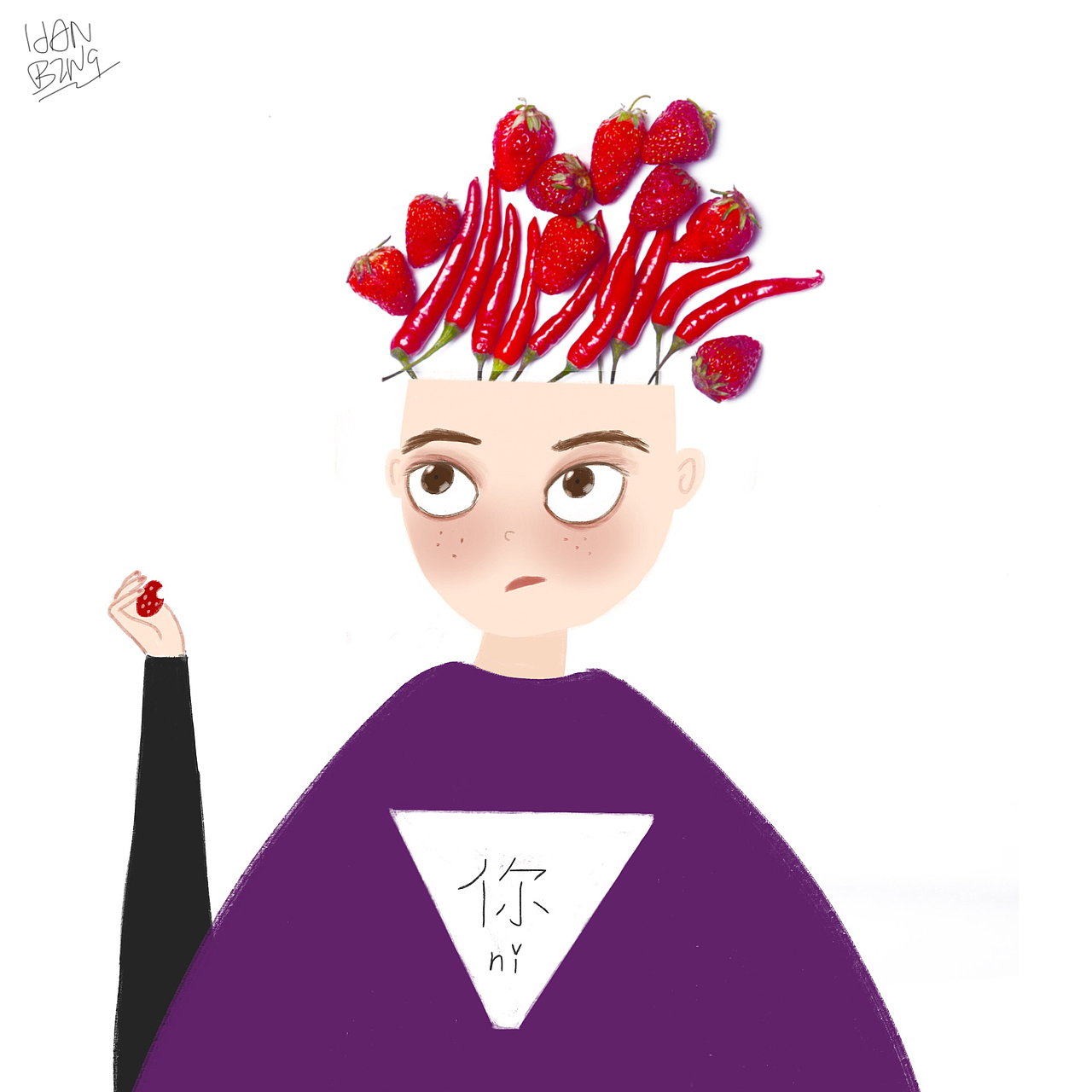 《你说什么?理发店》插画摄影