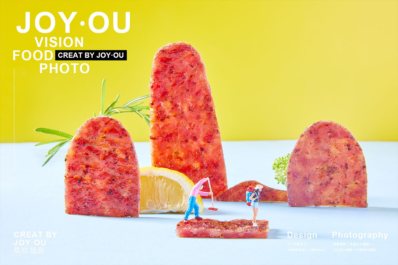 创意摄影当美食遇上了创意设计