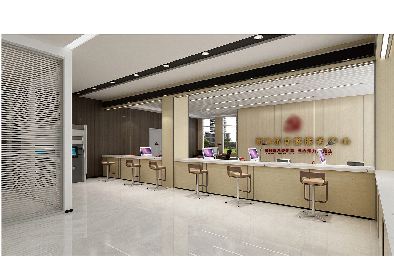 党群服务中心a部分(大厅)(心理咨询室)(调解室)