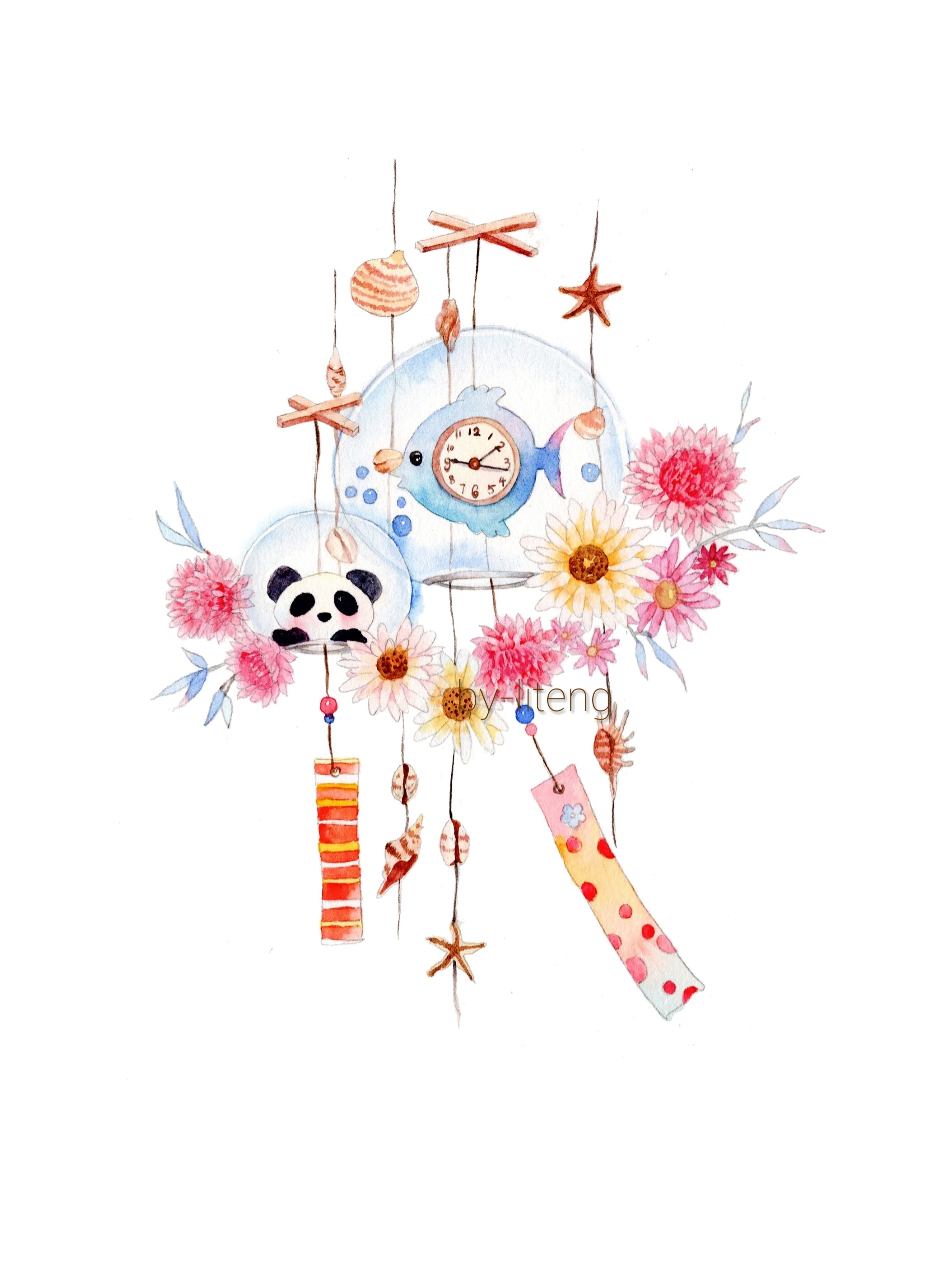 时钟|插画|其他插画|笠藤 - 原创作品 - 站酷 (zcool)