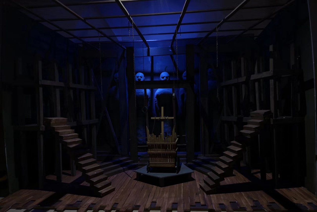 《萨勒姆的女巫》话剧舞台设计