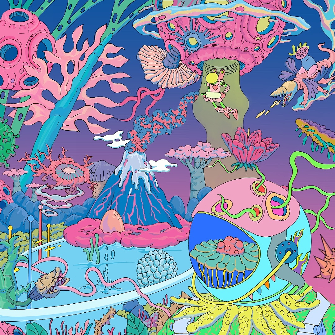 失幻乐园（图ZMjY0MDIzMTM2） - 艺术插画 - 站酷设计师Liurui_原创素材 - 站酷ZCOOL