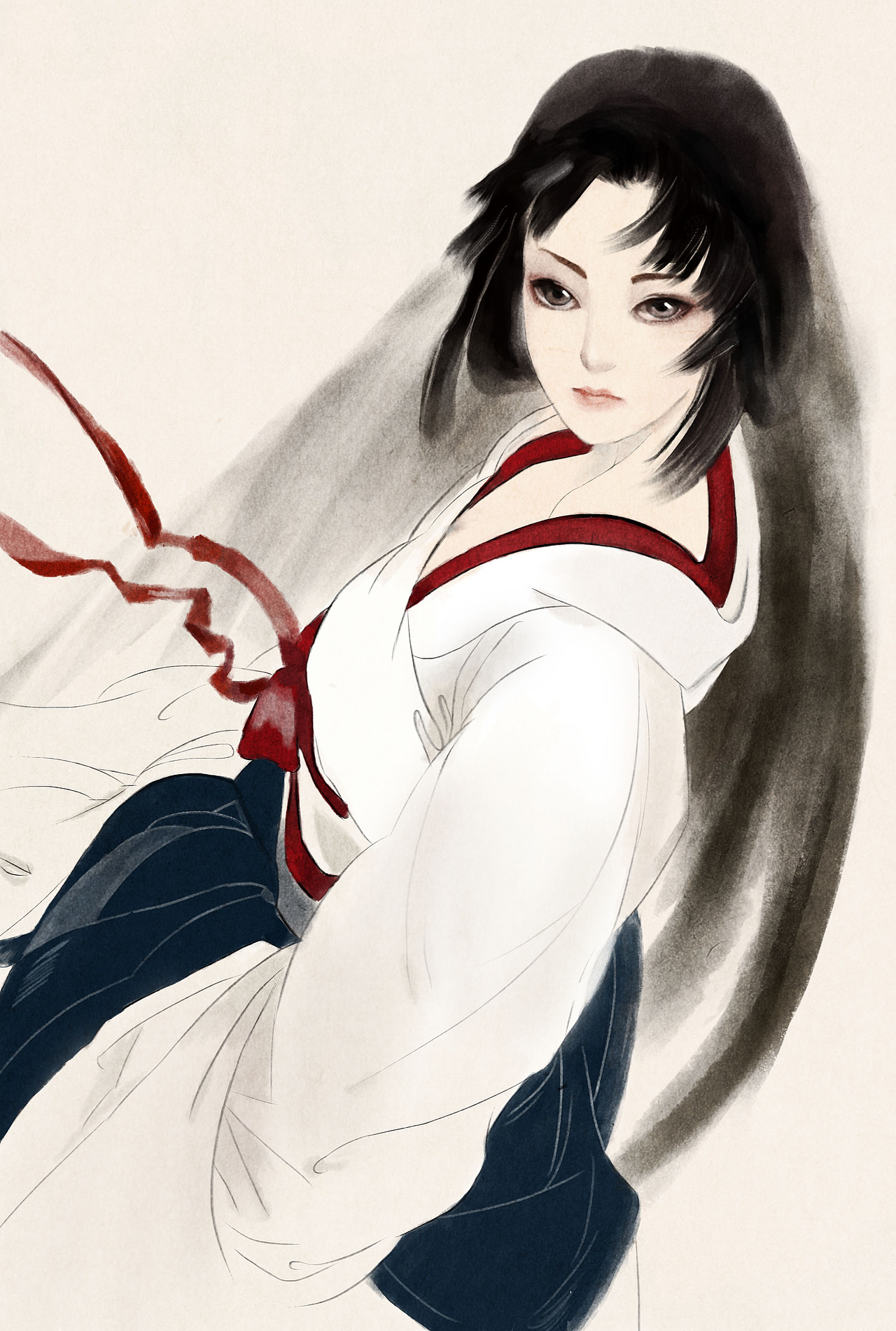 水墨（图ZMTE3MzAzNDEy） - 创作习作 - 站酷设计师Hzjgsd灬哒原创素材 - 站酷ZCOOL