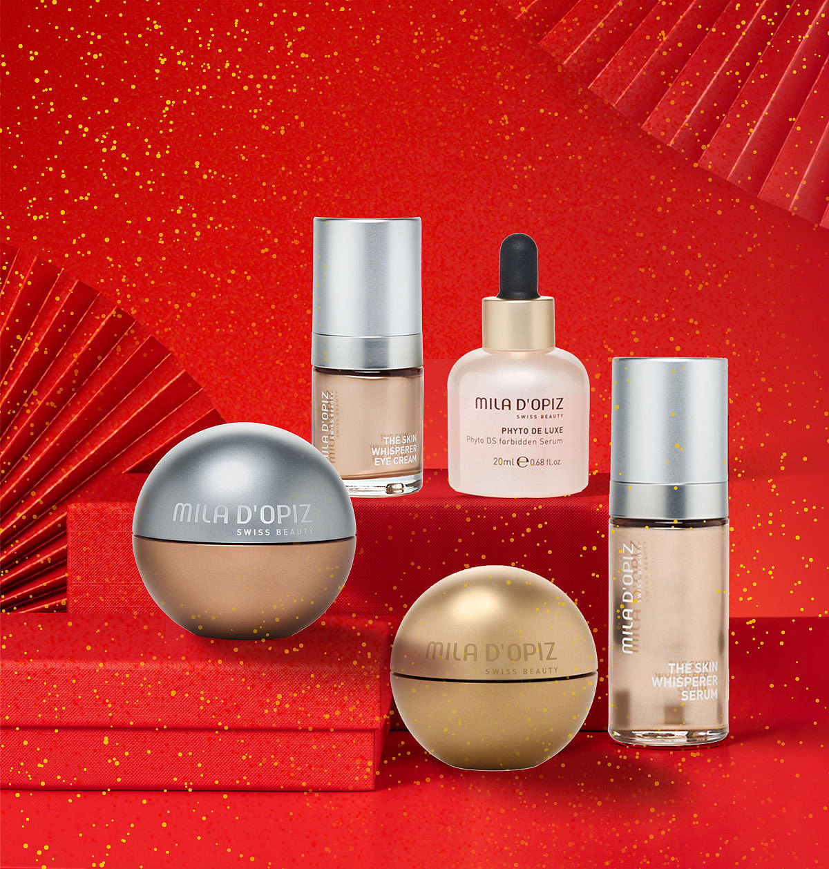 法尔曼 米拉 瑞妍 科丽妍护肤品海报图