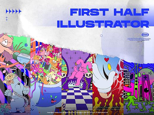 【SIMAGANG/缸子2021-】上半年个人插画练习