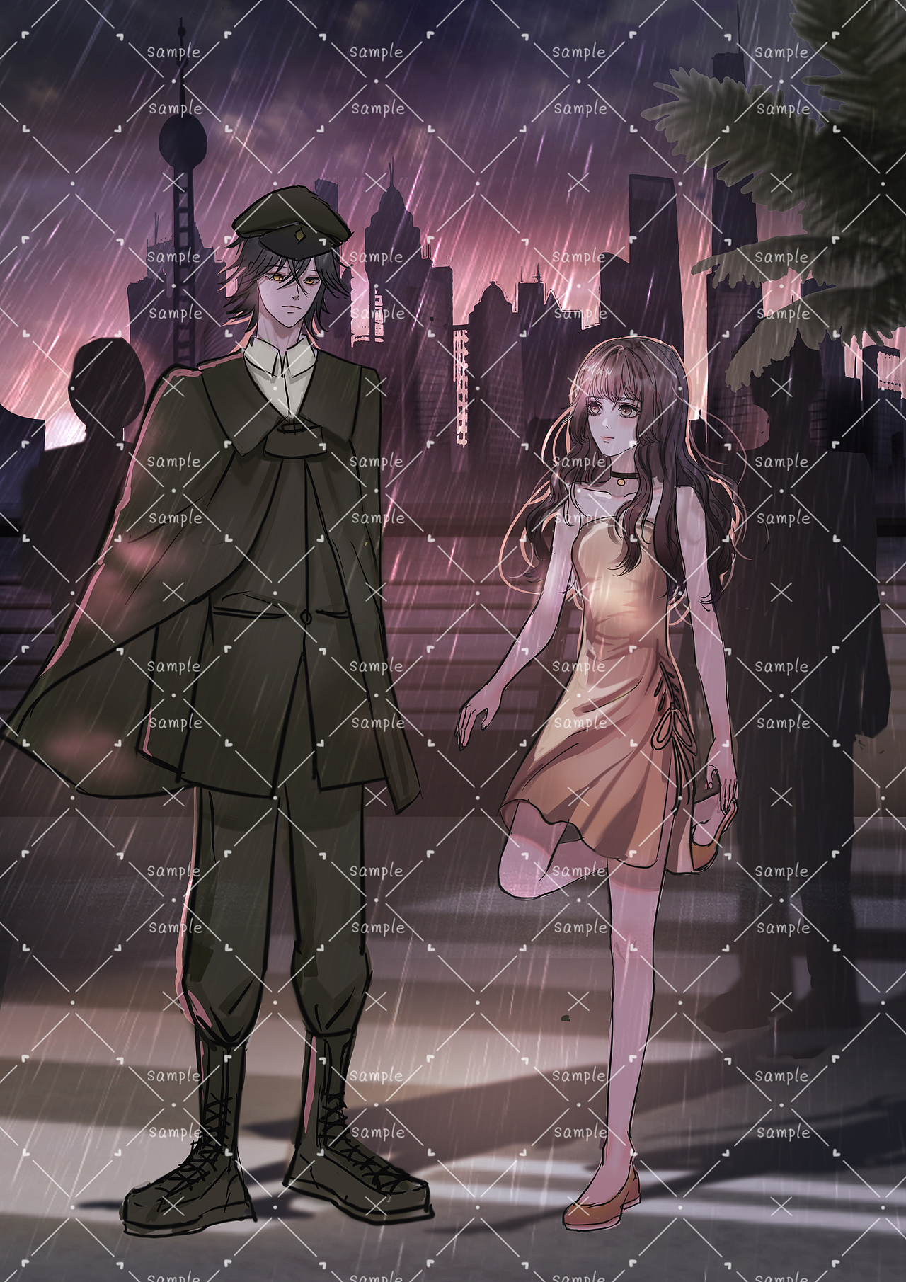 oc双人（图ZMjc3NTQyMTUy） - 概念设定 - 站酷设计师Deoome原创素材 - 站酷ZCOOL