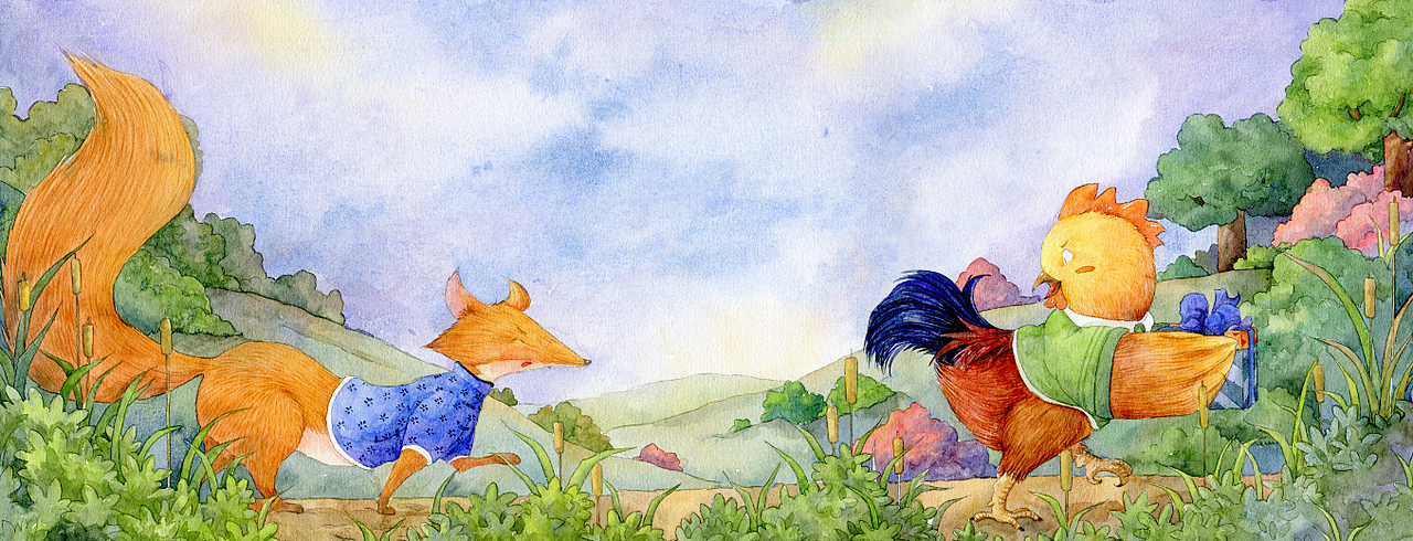 小熊熊，请客啦！（图ZNDY4OTE4MjA=） - 儿童插画 - 站酷设计师木棉绘画原创素材 - 站酷ZCOOL