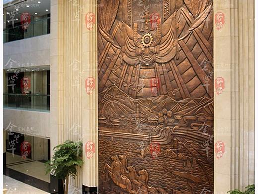 【案例】院史馆紫铜浮雕设计定制（图）
