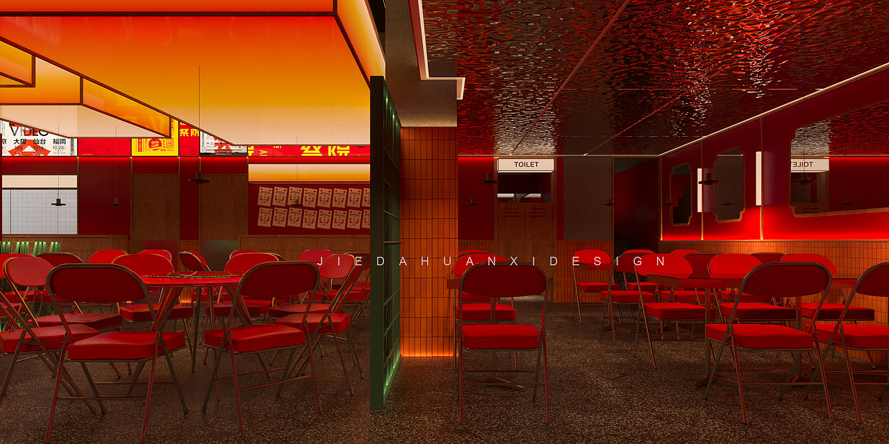 皆大欢喜|国潮“地摊风”烧烤店