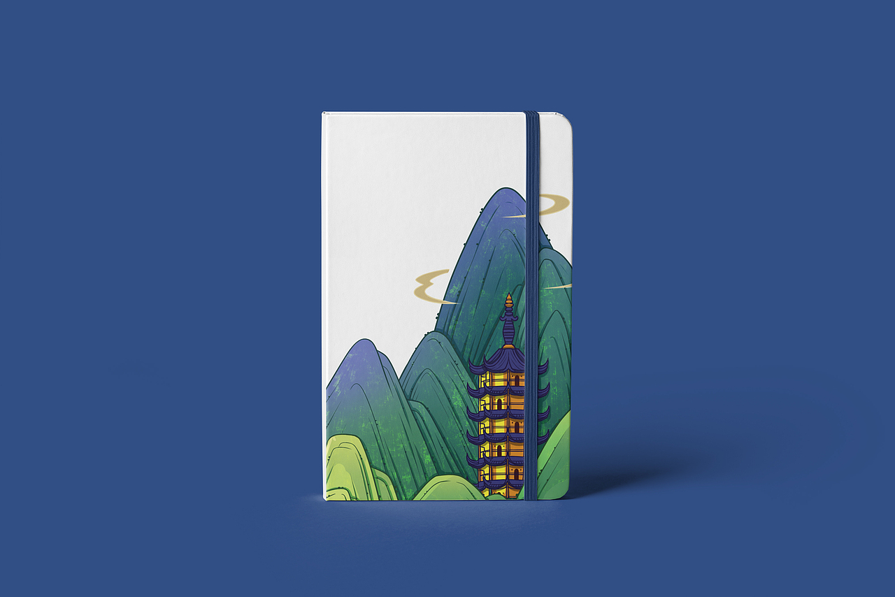 海报插画水漫金山