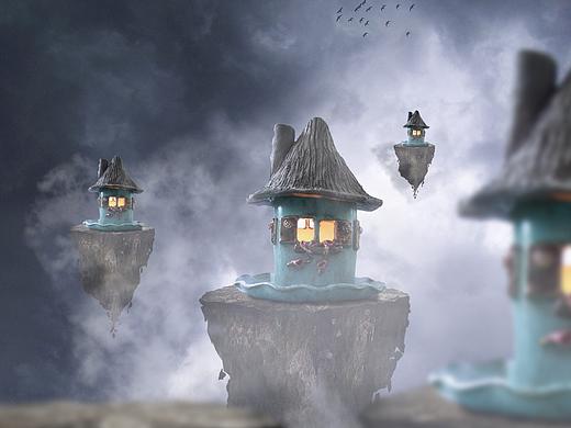 魔法小屋(合成练习)