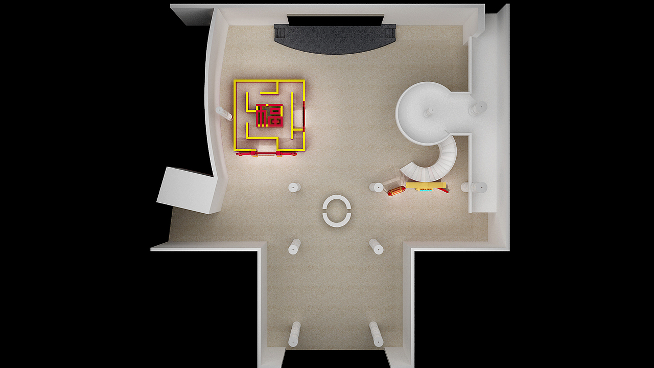 新年布置（图ZMjM5Mzc0OTA0） - 场景 - 站酷设计师弋粜鱼原创素材 - 站酷ZCOOL