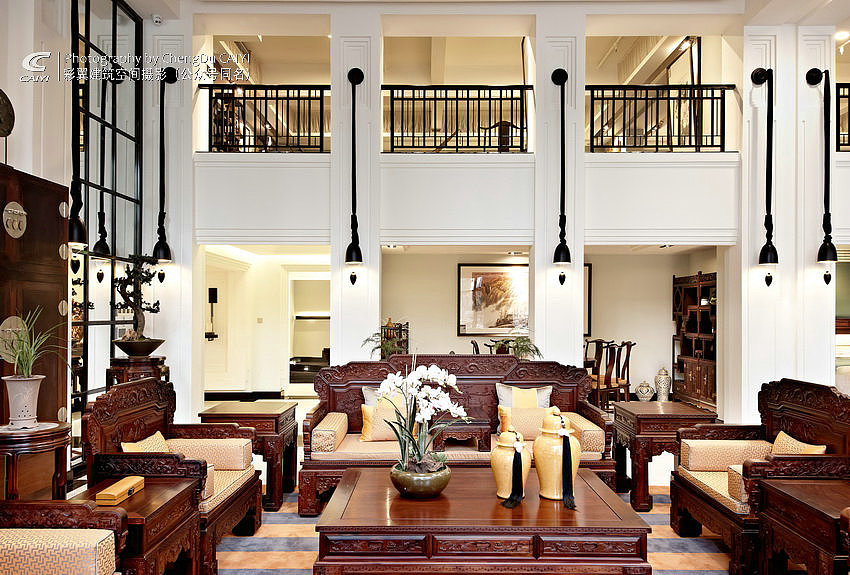 成都 / 艺和苑会所（图ZMTMxMTMzNTc2） - 环境/建筑摄影 - 站酷设计师彩翼建筑空间摄影原创素材 - 站酷ZCOOL