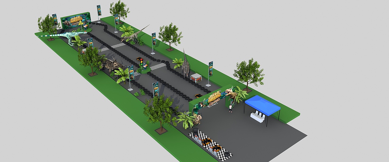 穿越侏罗纪-恐龙嘉年华（图ZMjkyODUxNjg4） - 其他三维 - 站酷设计师超级后浪原创素材 - 站酷ZCOOL