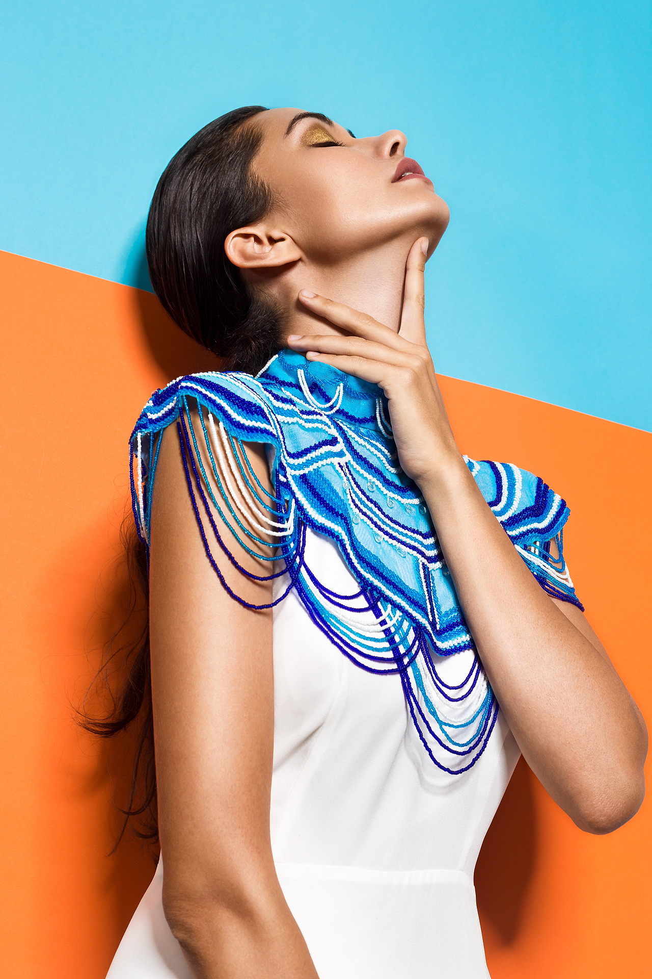 【大圣视觉】中性灰修时尚橙蓝大片全程录制