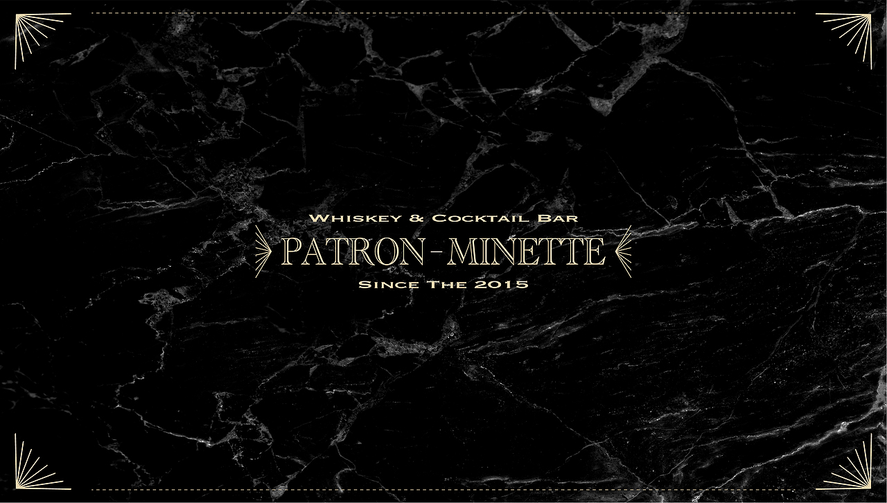 patron-minette 威士忌吧品牌设计