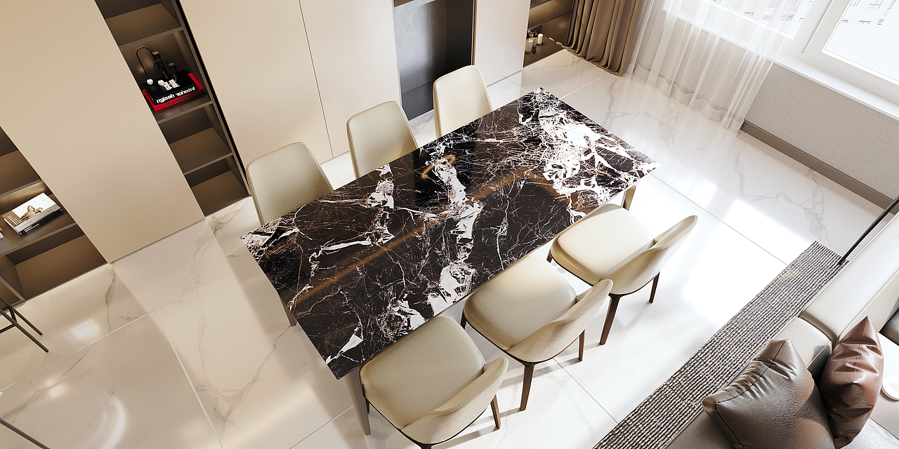 保利江山樾167m²现代风格|小羊绘图|时创装饰设计（图ZMjg0NzUwNTA4） - 家装设计 - 站酷设计师昔日的美原创素材 - 站酷ZCOOL