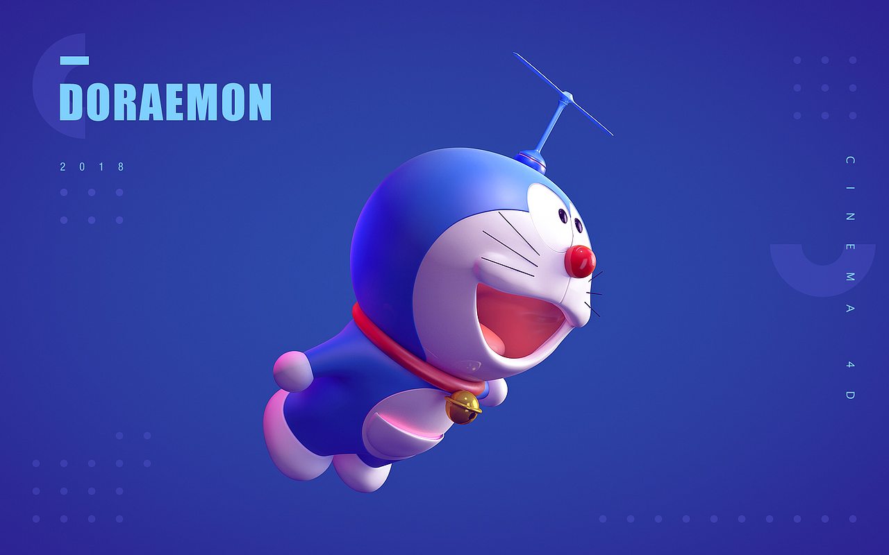 Doraemon（图ZMTExNzIxNDM2） - 其他三维 - 站酷设计师Cian_x原创素材 - 站酷ZCOOL