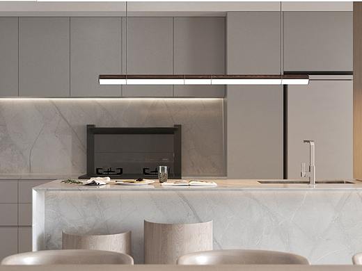 现代简约厨餐厅