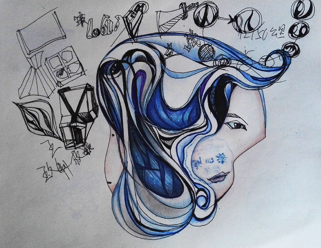 隨手涂鴉（圖ZNTExNDgzOTI=） - 新銳潮流插畫(huà) - 站酷設(shè)計(jì)師濁鹿原創(chuàng)素材 - 站酷ZCOOL