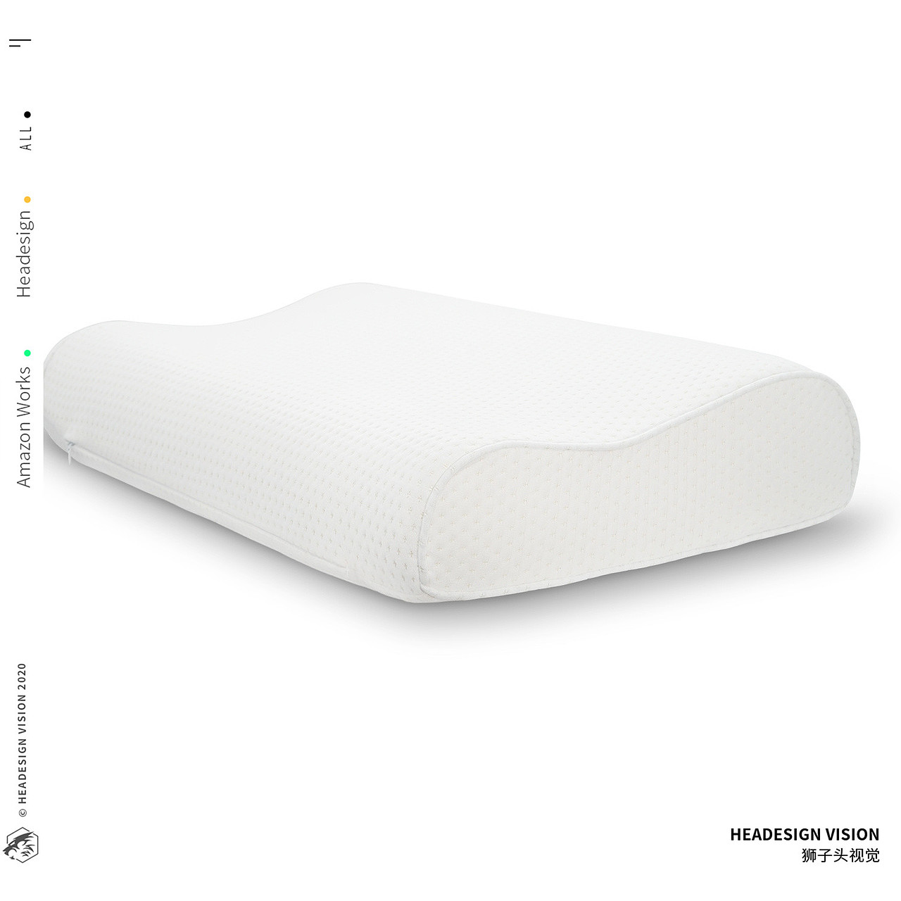 枕头产品拍摄_主图设计_A+页面设计-狮子头视觉